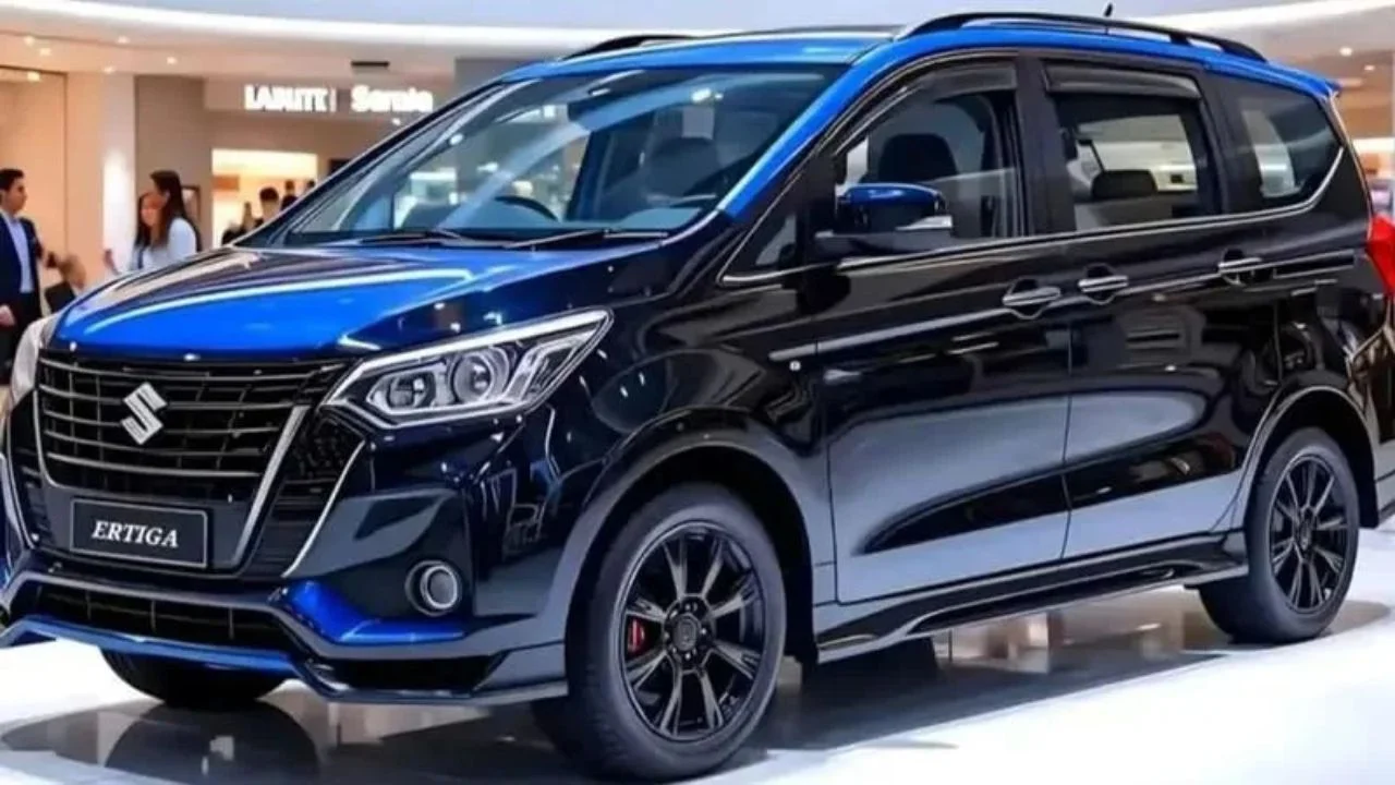 2025 Maruti Ertiga CNG front view with new design