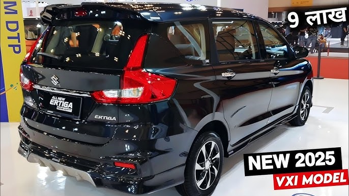 Maruti Ertiga 2025 side profile showing design